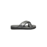 Cerruti 1881 Gray Lambskin Women Sandal - Sandals