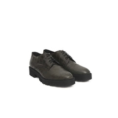 Cerruti 1881 Green Leather Women Loafer - EU38/US8 - Flats