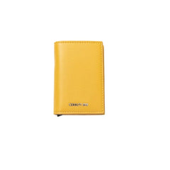 Cerruti 1881 Yellow Calfskin Men Wallet - Wallets