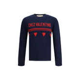 Chez Valentino Wool Sweater - Sweaters