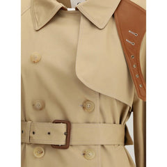 Chloé Beige Cotton Coat - IT42 | L