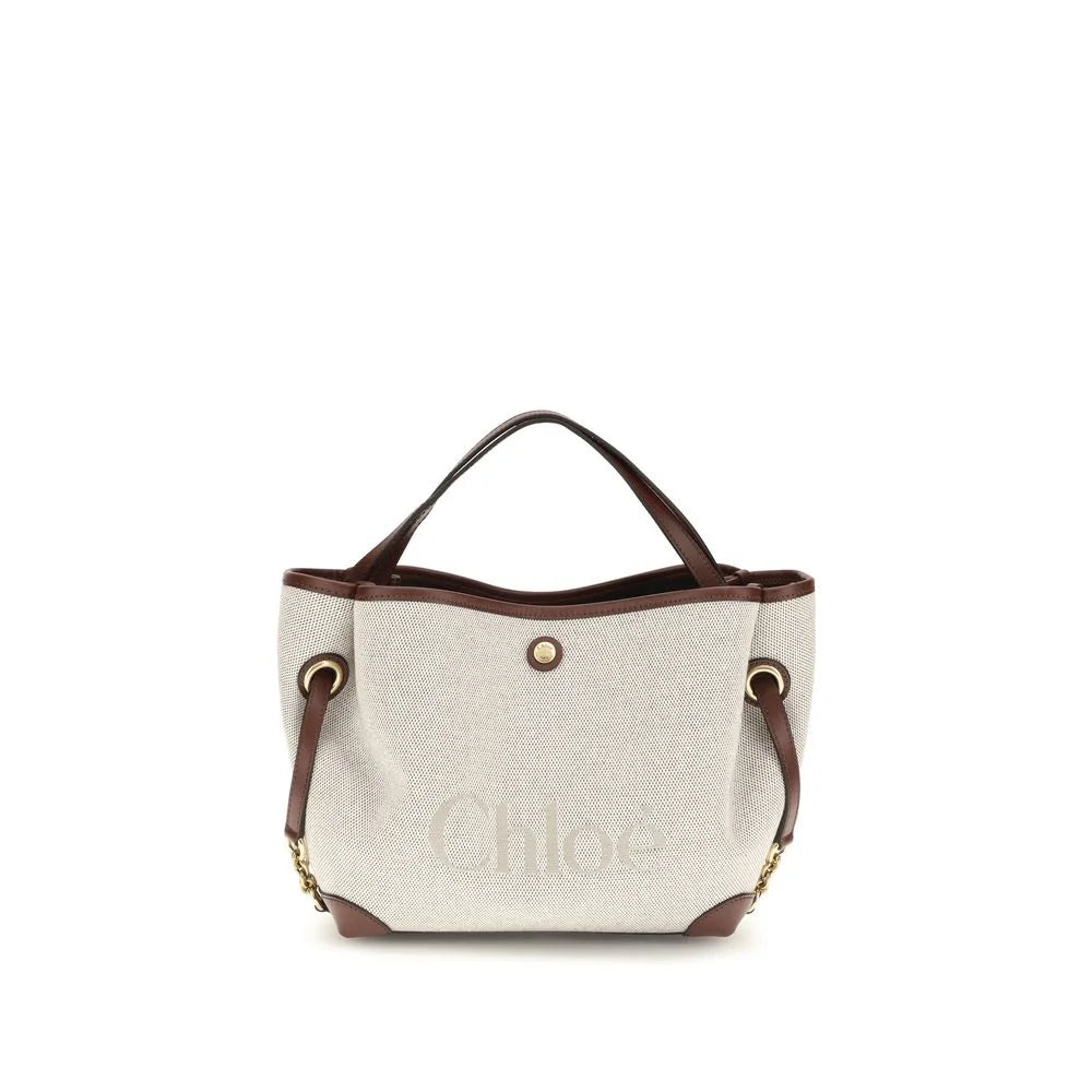Sac à main Chloé beige en tissu