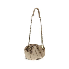 Sac bandoulière Chloé beige en cuir d'agneau Ovis Aries Aries