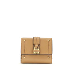 Chloé Beige Lamb Ovis Aries Aries Wallet