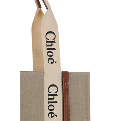 Bolso de lino beige Chloé