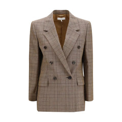 Chloé Beige Wool Oves Aries Blazer