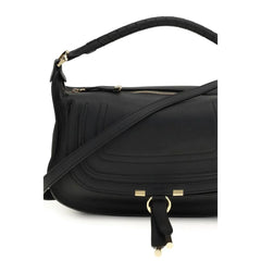 Chloé Black Calf Leather Bos Taurus Shoulder Bag