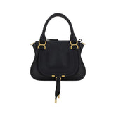 Chloé Black Calf Leather Bos Taurus Shoulder Bag