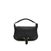 Chloé Black Calf Leather Bos Taurus Shoulder Bag