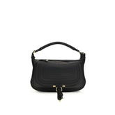Chloé Black Calf Leather Bos Taurus Shoulder Bag