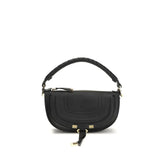 Chloé Black Calf Leather Bos Taurus Shoulder Bag