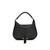 Chloé Black Calf Leather Bos Taurus Shoulder Bag