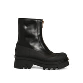 Chloé Black Calfskin Lace-Up Boots - Boots