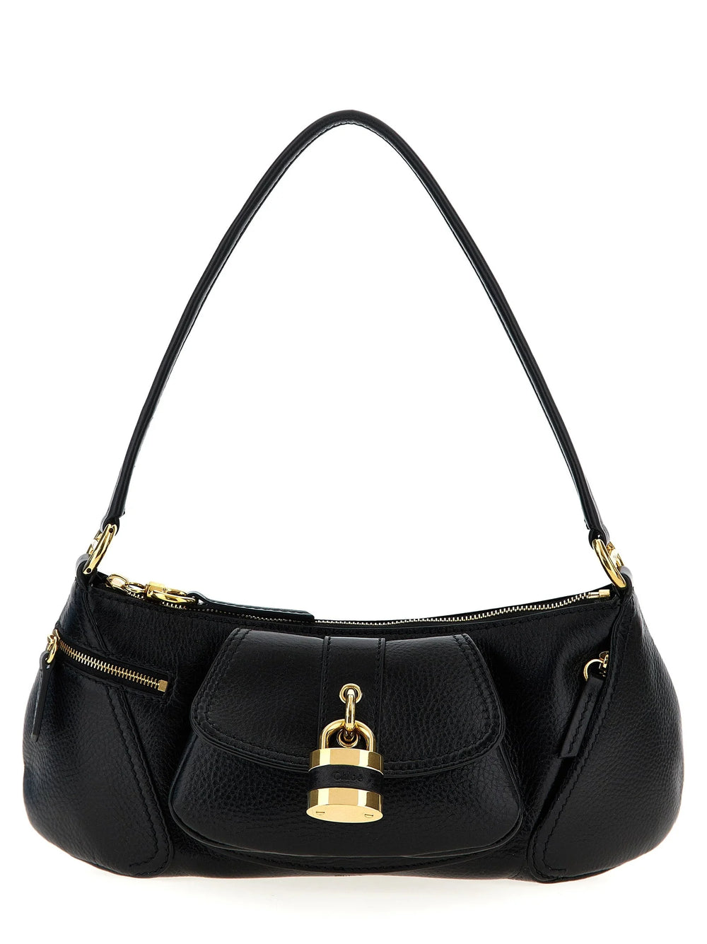 Chloé Black Calfskin Shoulder Bag