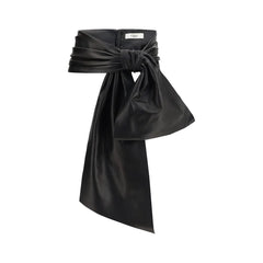 Chloé Black Lamb Ovis Aries Aries Regular Belt