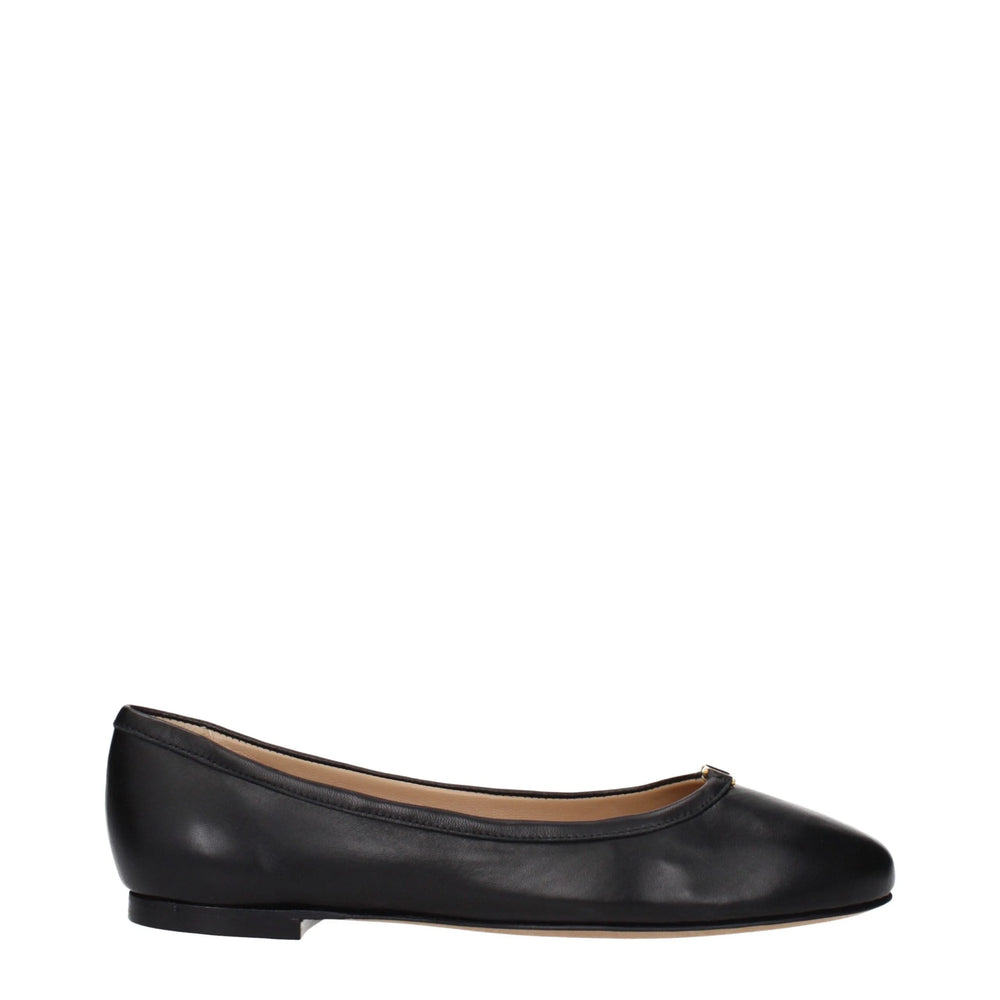 Chloé Ballerines en Cuir Noir