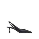 Chloé Black Leather High Heel Pumps - EU37.5/US7.5