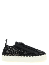 Chloé Black Polyamide Low Top Sneakers