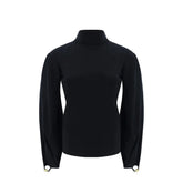 Pulover poliamidă negru Chloé - L