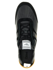 Chloé Black Polyester Athletic Sneakers