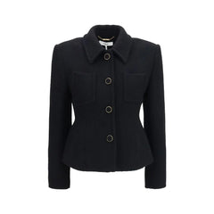 Chloé Black Wool Oves Aries Blazer