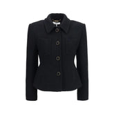Chloé Black Wool Oves Aries Blazer - IT38 | S