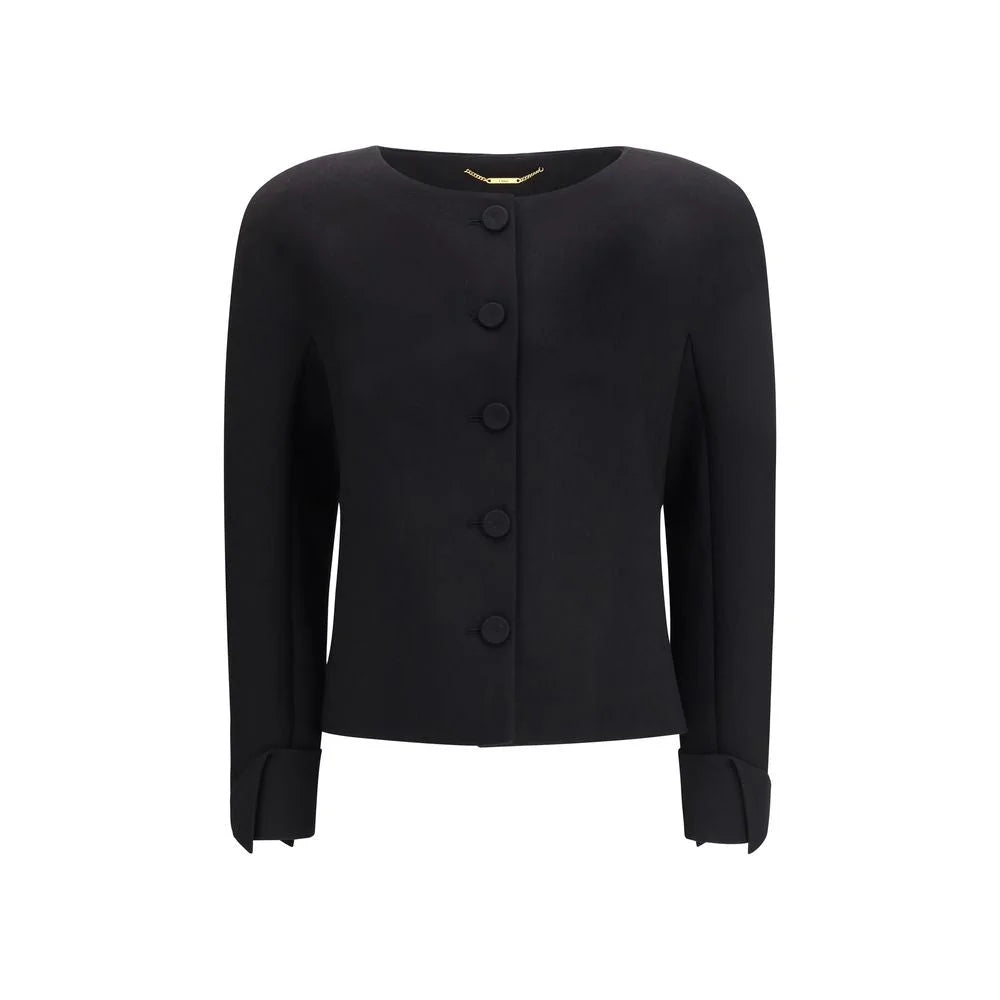 Chloé Black Wool Oves Aries Jacket