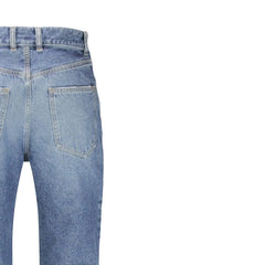 Chloé Blue Cotton Flared Jeans - W27