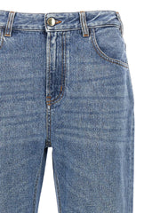 Chloé Blue Cotton High-Waisted Jean - 25