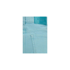 Chloé Blue Cotton Straight-Leg Jeans - 27