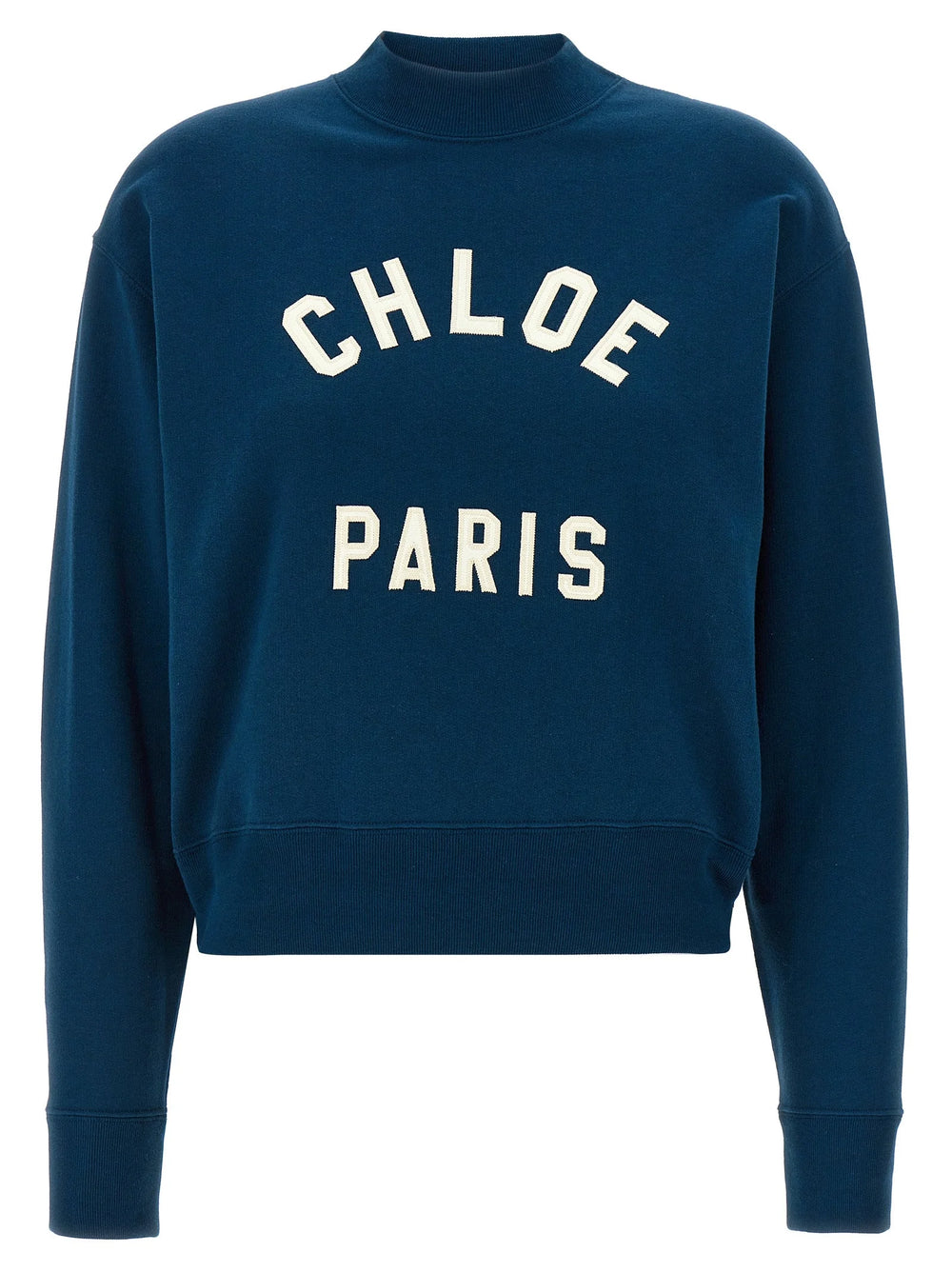 Chloé Blue Cotton Sweatshirt - S