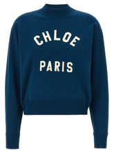 Chloé Blue Cotton Sweatshirt - S