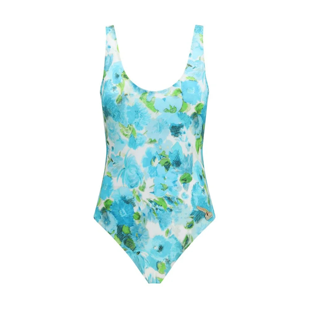Chloé Blue Polyamide One-Piece Swimsuit - IT36 | XS