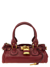 Chloé Bordeaux Buffalo Leather Shoulder Bag