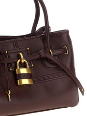 Chloé Bordeaux Lamb Leather Shoulder Bag