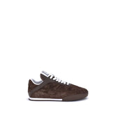 Chloé Brown Calf Leather Bos Taurus Low Top Sneakers - EU36/US6