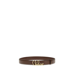Chloé Brown Calf Leather Bos Taurus Regular Belt - L