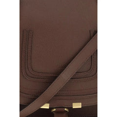 Chloé Brown Calf Leather Bos Taurus Shoulder Bag