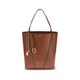 Sac bandoulière Chloé marron en veau Bos Taurus