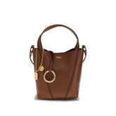 Sac à Épaule en Calfskin Marron Chloé
