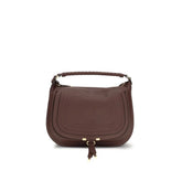 Sac bandoulière Chloé marron en veau Bos Taurus