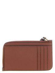 Chloé Brown Calfskin Cardholder