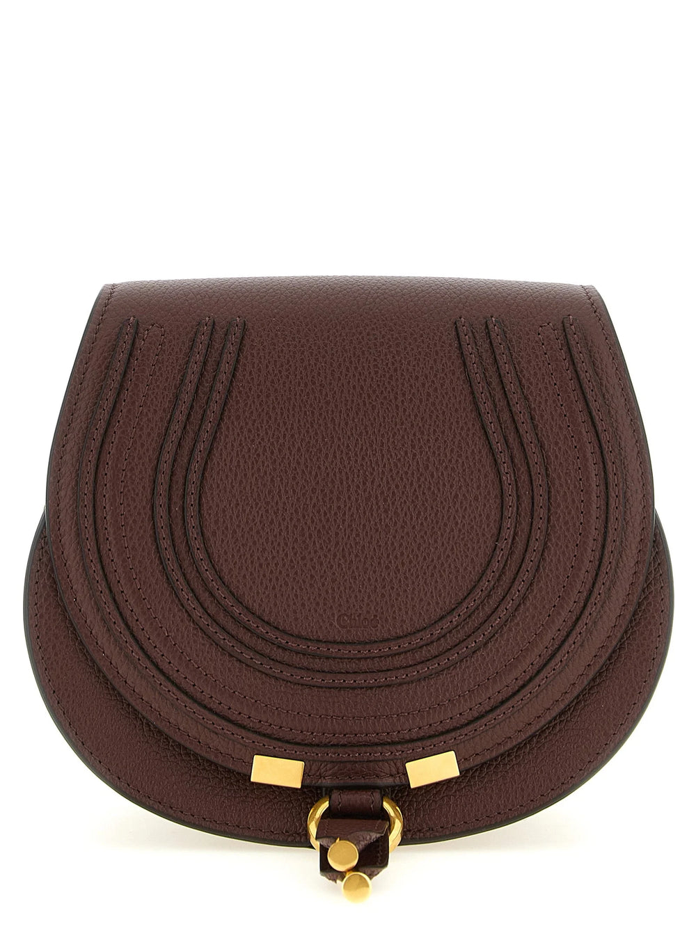 Chloé Brown Calfskin Crossbody Bag