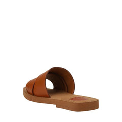Chloé Brown Calfskin Sandals - EU36/US6