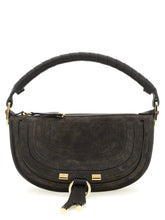 Sac bandoulière en veau marron Chloé