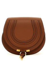 Geantă crossbody Chloé din piele de miel maro