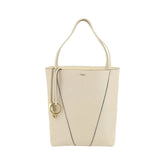 Chloé Cream Calf Leather Bos Taurus Shoulder Bag