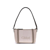Chloé Cream Cotton Shoulder Bag