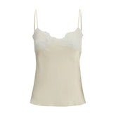 Chloé Cream Silk Top - IT36 | XS