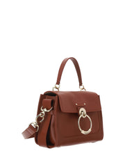 Chloé Elegant Sepia Brown Calfskin Shoulder Handbag - Shoulder Bags